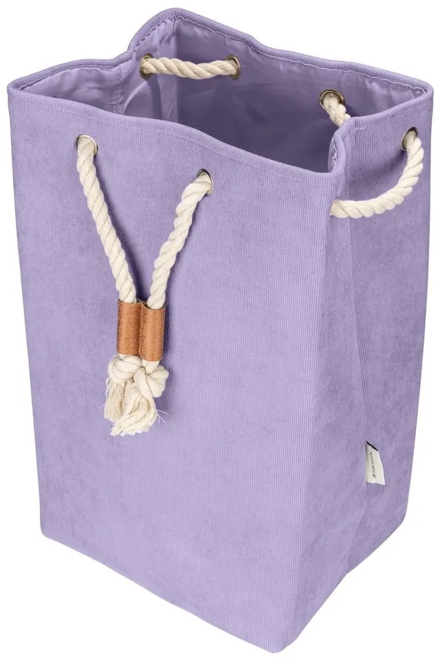 Cesta per il bucato viola in tessuto 35,5 l Tom Tailor – Wenko