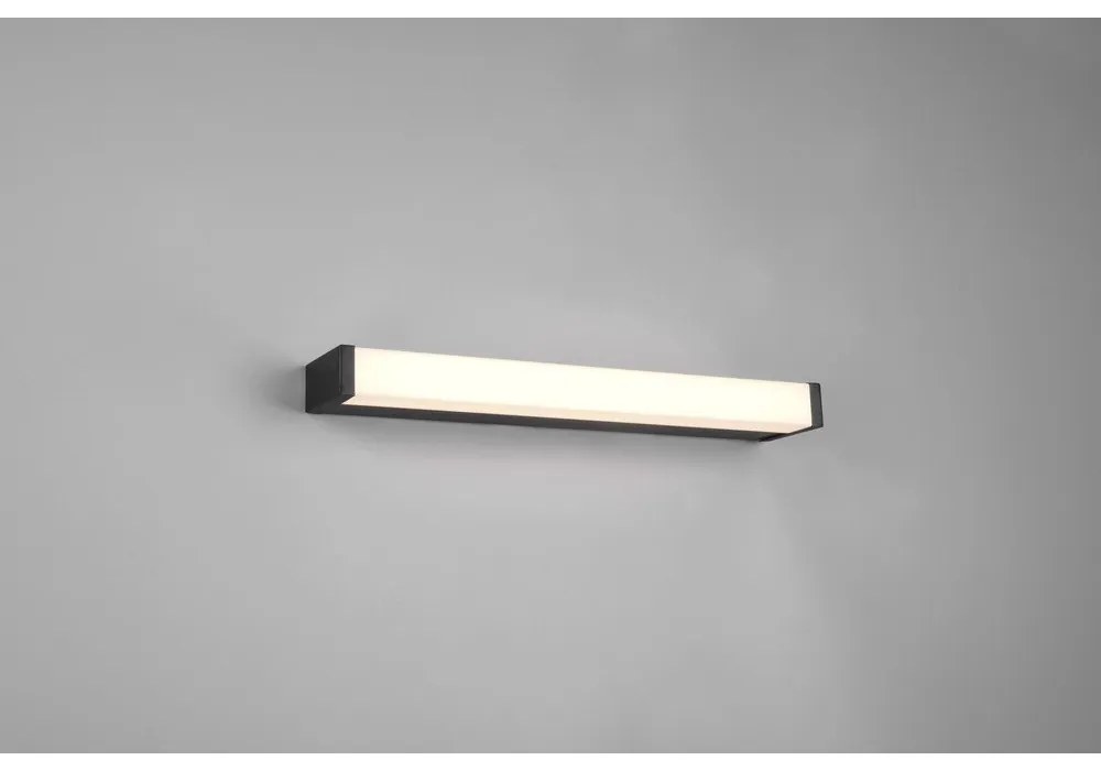 Applique LED nero opaco (lunghezza 42 cm) Fabio - Trio