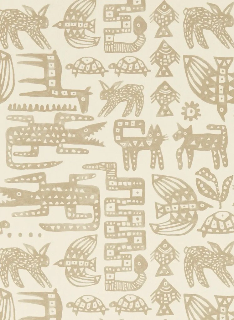 Scion Carta da parati Twycross - Linen