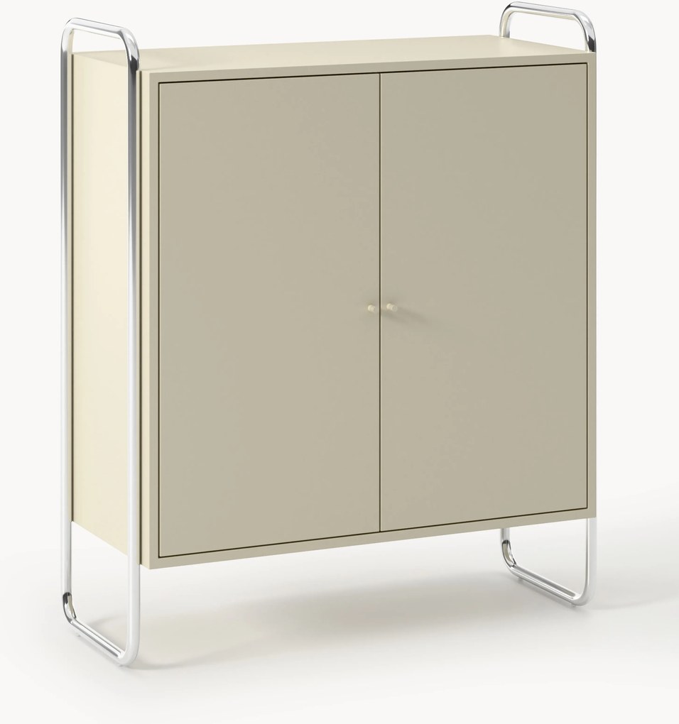 Credenza alta in metallo Robyn