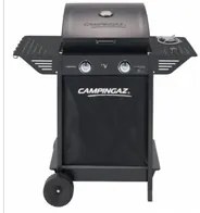 Barbecue campingaz xpert 100 ls plus rocky 2 bruciatori con fornello e ripiano laterale