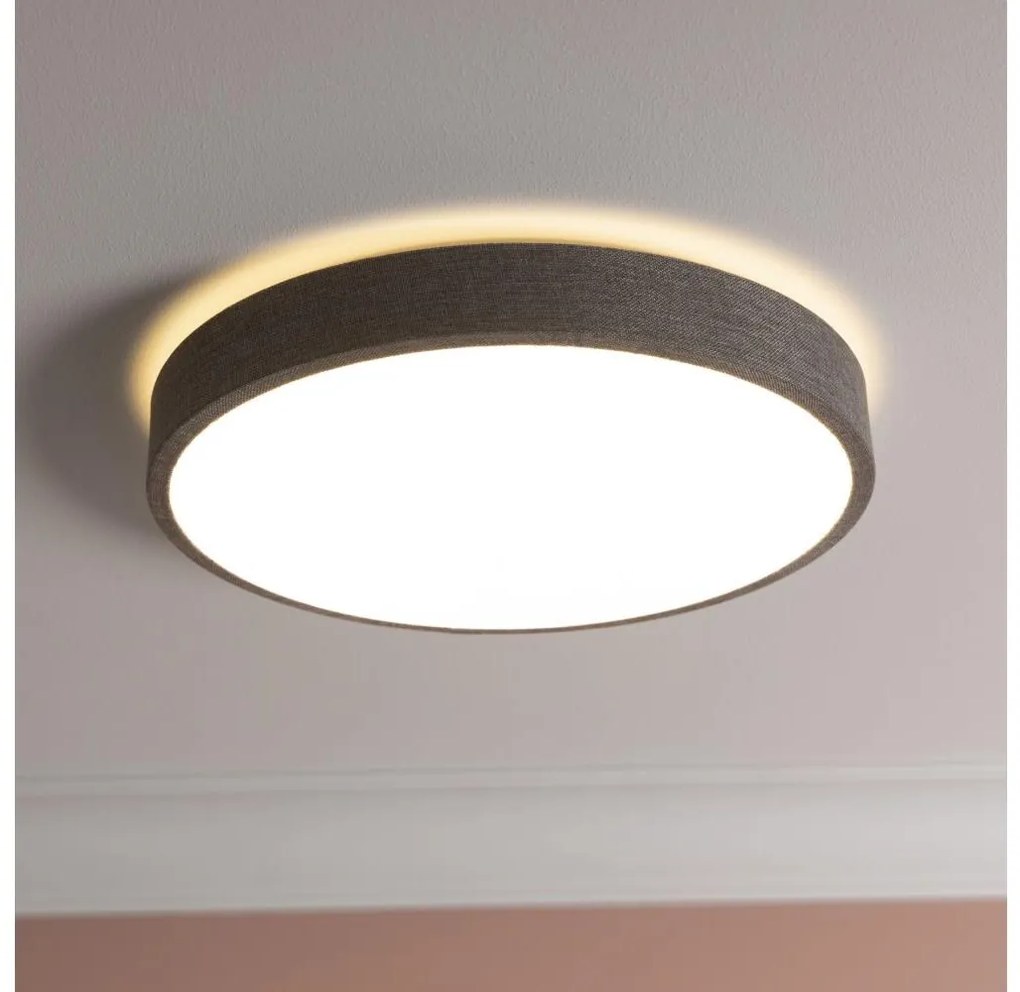 Brilliant - Plafoniera LED dimmerabile FILIZ LED/24W/230V diametro 38,5 cm grigio