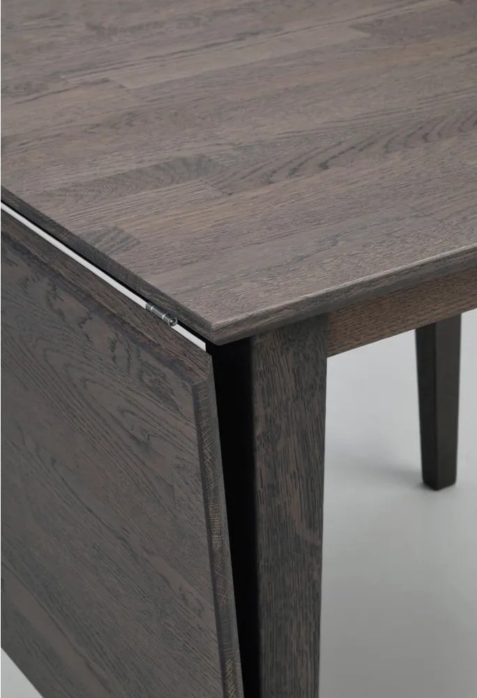 Tavolo da pranzo pieghevole in legno di quercia 80x80 cm Filippa - Rowico