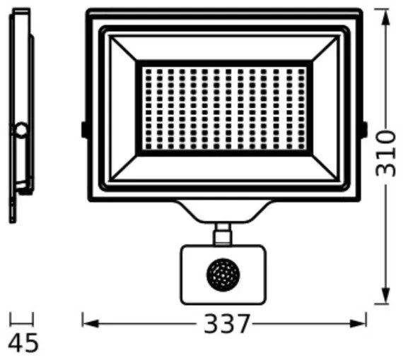 Ledvance - Proiettore LED da esterno con sensore FLOODLIGHT LED/150W/230V IP44