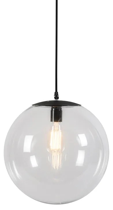 Lampada a sospensione intelligente trasparente 35 cm incl. WiFi A60 - Pallon