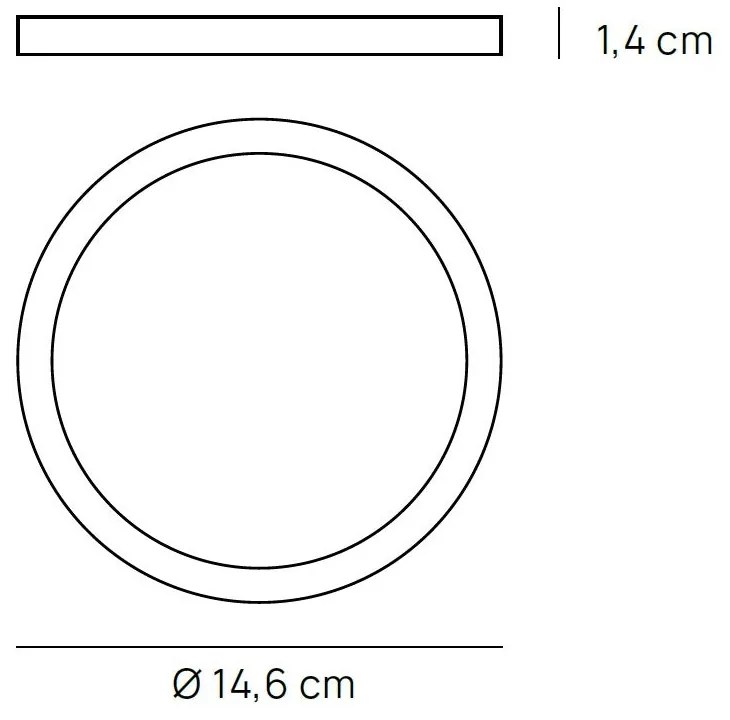 BLAIR Pannello led tondo bianco potenze e dimensioni varie (sostituisce VRD 33)