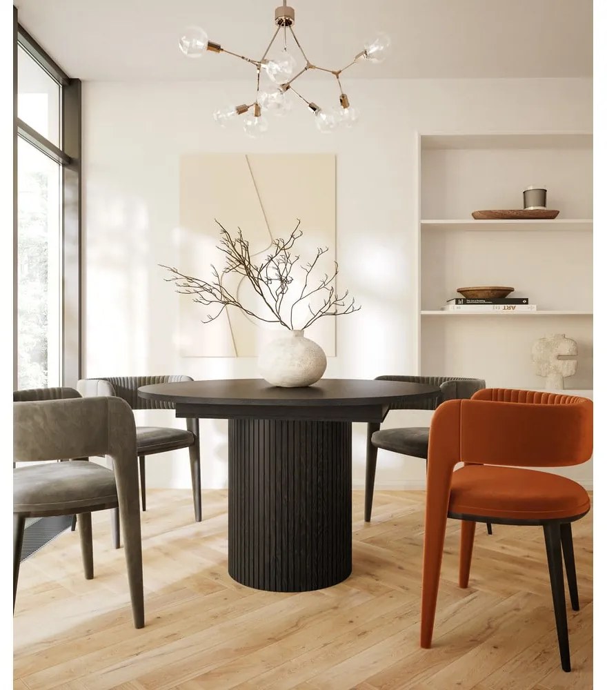 Tavolo da pranzo rotondo in rovere pieghevole ø 115 cm Malaga - Bonami Selection