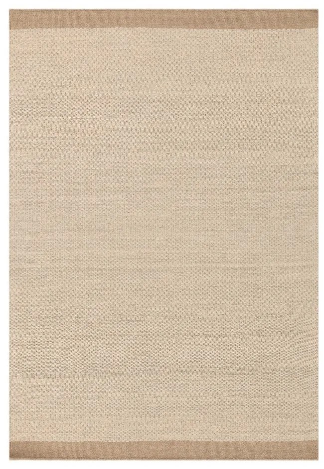 Tappeto in lana beige e crema tessuto a mano 200x290 cm Lima Sand - Asiatic Carpets