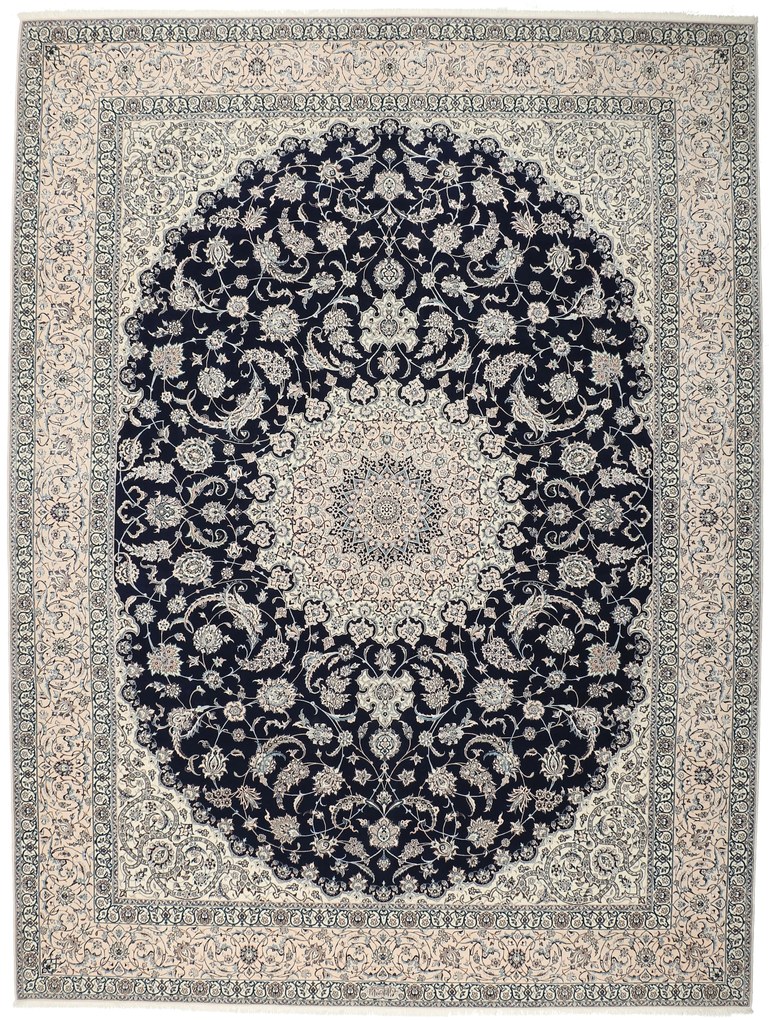 Nain Tappeto persiano 310x410 (Iran) Annodato A Mano