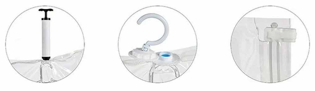 Sacchetti sottovuoto Trasparente Polietilene Plastica 70 x 105 cm (12 Unità)