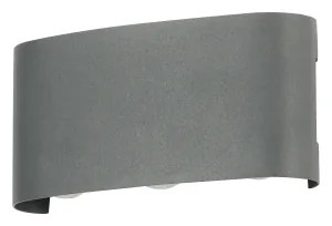 Brilagi - Applique da esterno a LED FLAREBOX 6W 230V antracite IP65