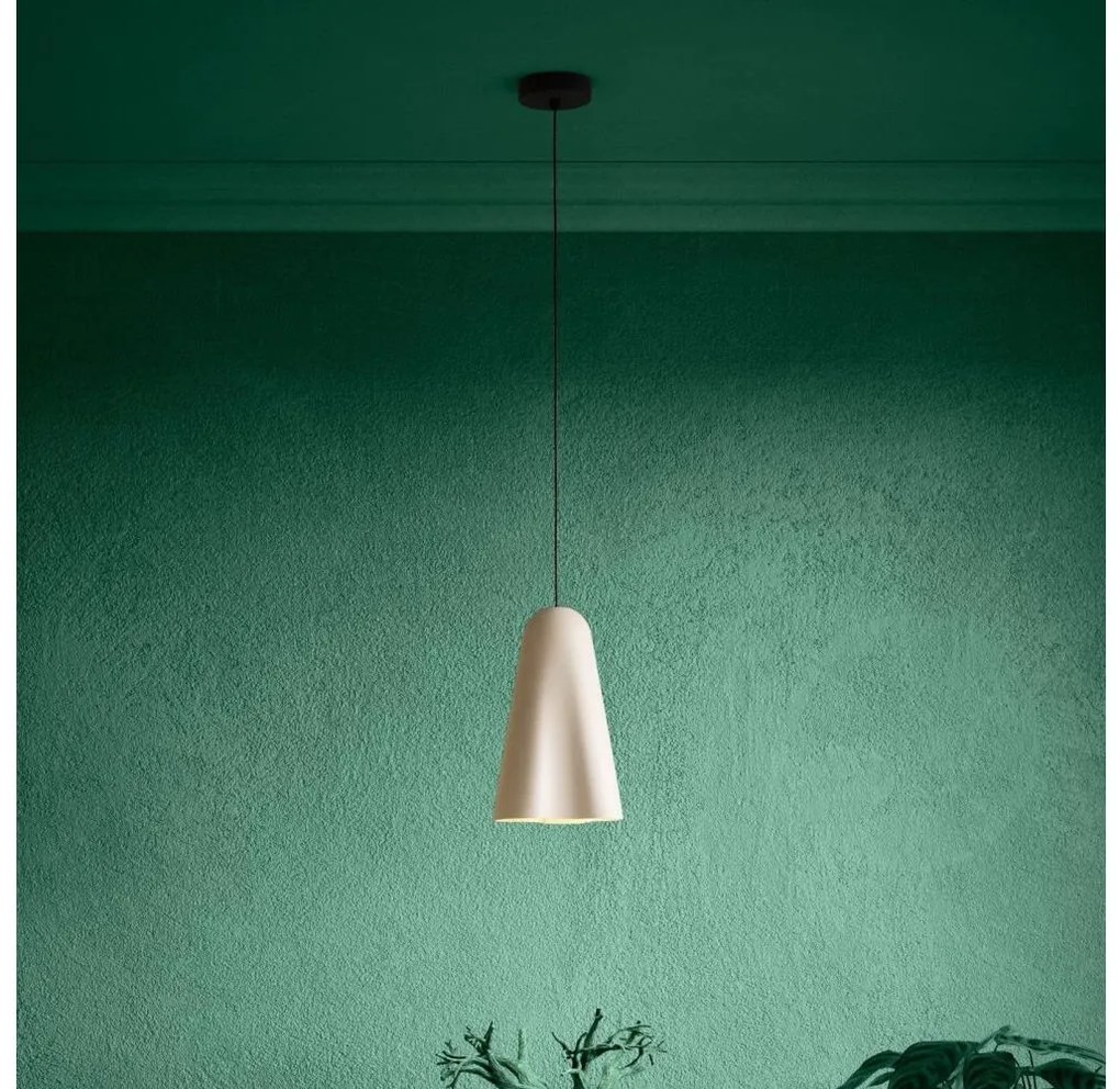 Eglo 390363 - Lampadario a sospensione con filo TOLLERIC 1xE27/40W/230V beige