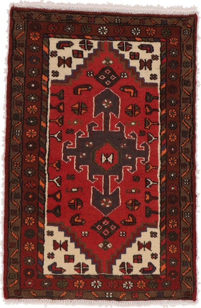 Hamedan Tappeto 110x70 (Iran) Annodato A Mano