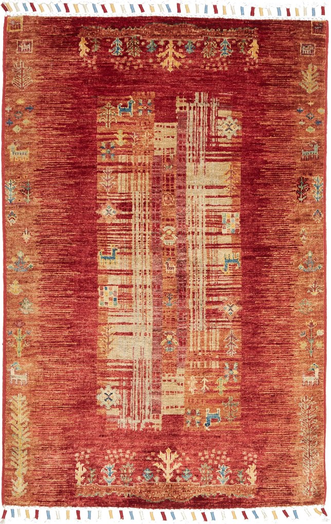 Gabbeh Tappeto orientale 120 x 80 (Pakistan) Tessuto A Mano