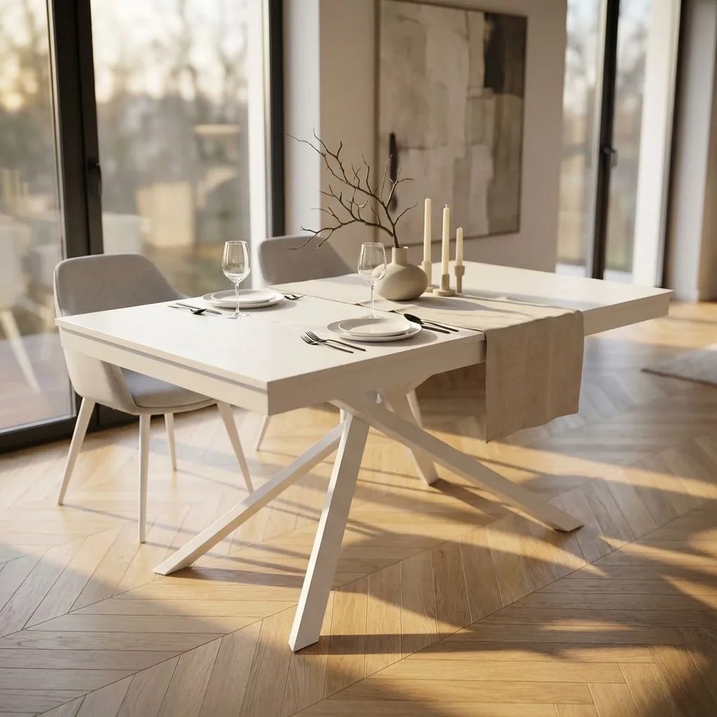 CANOPUS - tavolo da pranzo allungabile