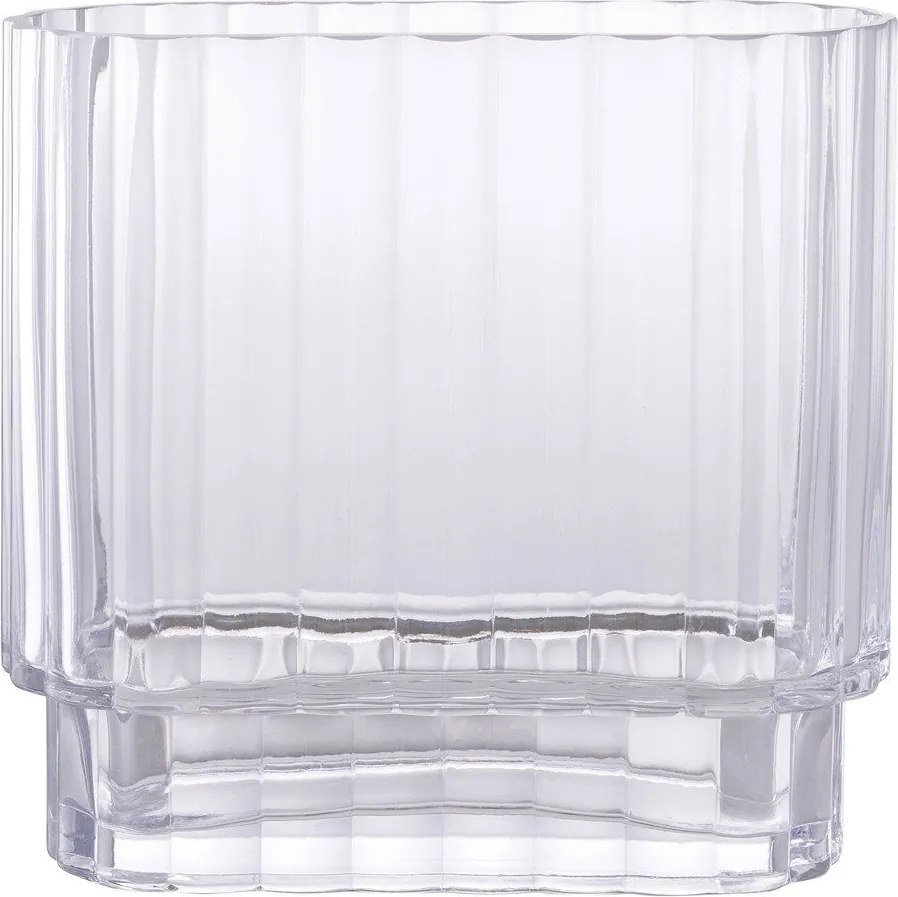 Vaso in vetro (altezza totale 19,5 cm) – House Nordic