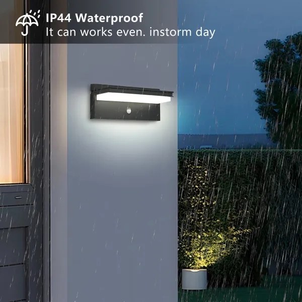 Brilagi - Lampada solare LED SUN SENSE 10W 3,7V 4000mAh IP44 sensore