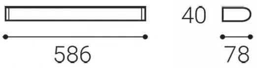 LED2 - Applique da bagno a LED TONDA LED/12W/230V IP44 3000K/4000K