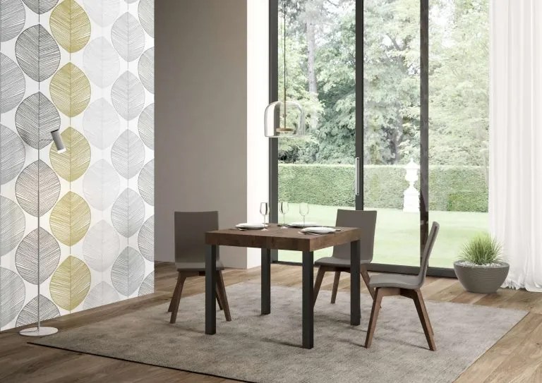 Tavolo Allungabile Everyday P.90 - Versatile e Elegante, 90x130/390 cm Everyday / Noce