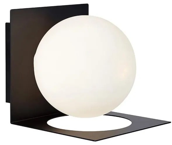 Lampada da parete nera Zenit - Markslöjd