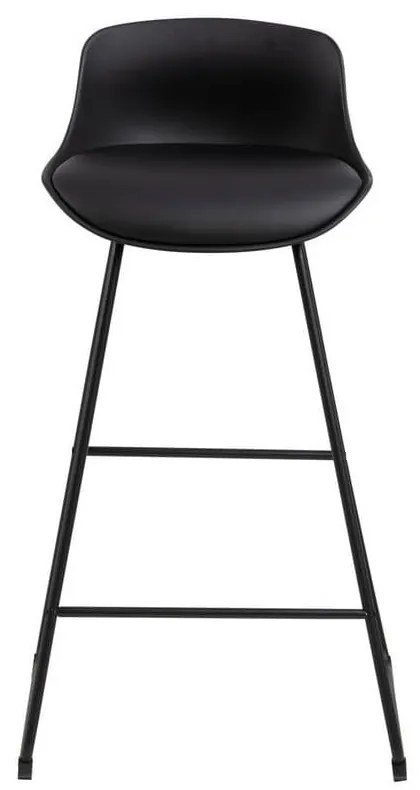 Sgabello da bar nero (altezza della seduta 76 cm) Tina – Actona