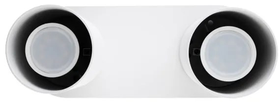 Plafoniera CREEP 2xGU10/25W/230V bianca