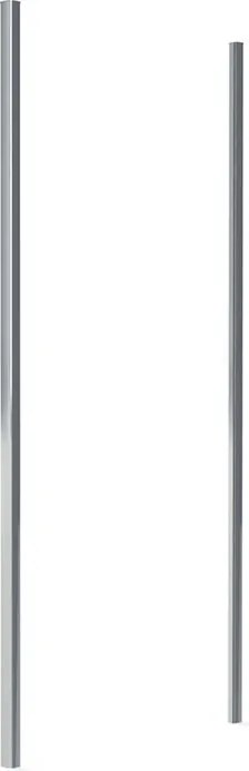 Lato fisso per box doccia Slimline L 90 x H 195cm, Sp. 6 mm vetro vetro senza finitura / trasparente profilo in alluminio argento anodizzato