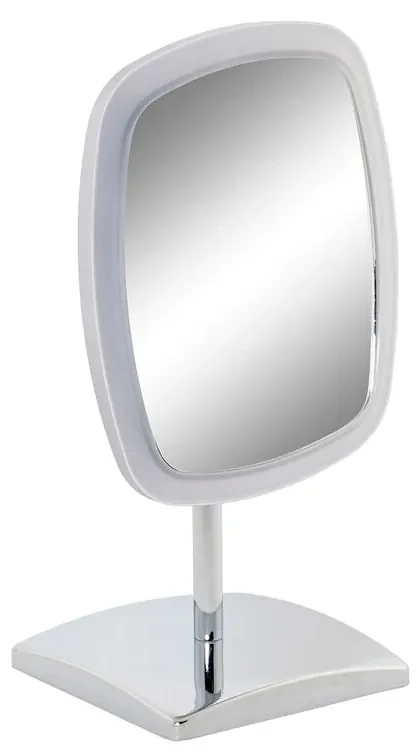 Specchio Ingranditore con LED DKD Home Decor Argentato Metallo (17