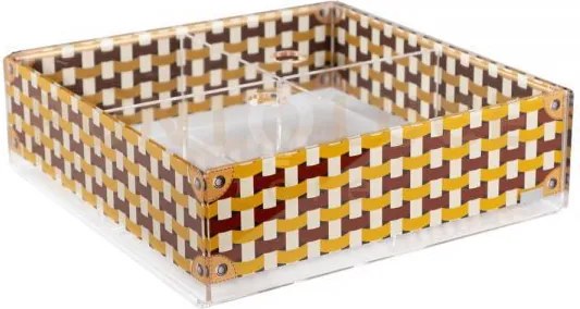 Only coffee contenitore organizzatore in cristallo acrilico decorta...