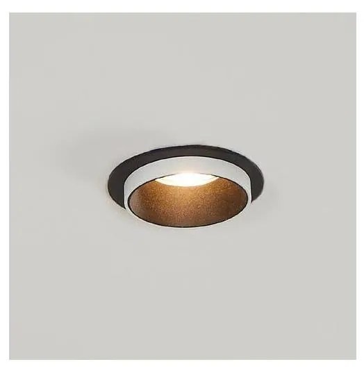 Eglo 900453 - Lampada da incasso CAROSSO 1xGU10/35W/230V nero