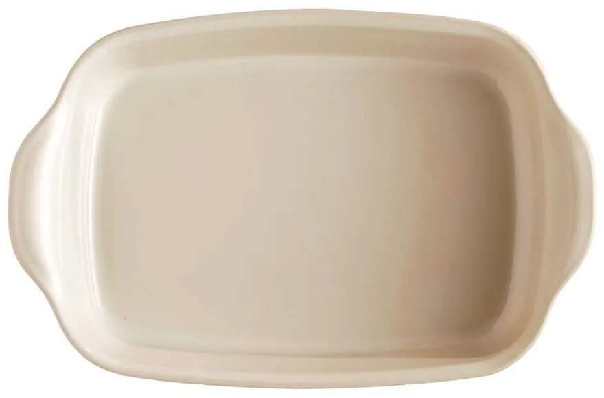 Piastra rettangolare in ceramica crema Ultime, 30 x 19 cm Ultimate - Emile Henry