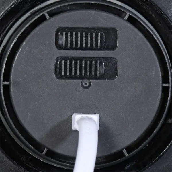 Ecolite LED-YL201/7W/CCT/CR - Lampada LED da incasso ZITA LED/3/5/7W/230V nero