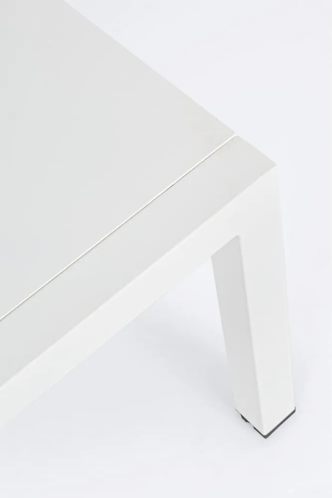 Set di mobili da giardino bianco in alluminio per 4 persone Harley – Bizzotto