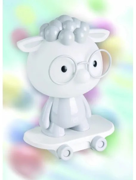 Lampada notturna LED dimmerabile per bambini LED/2,5W/230V peccora grigia