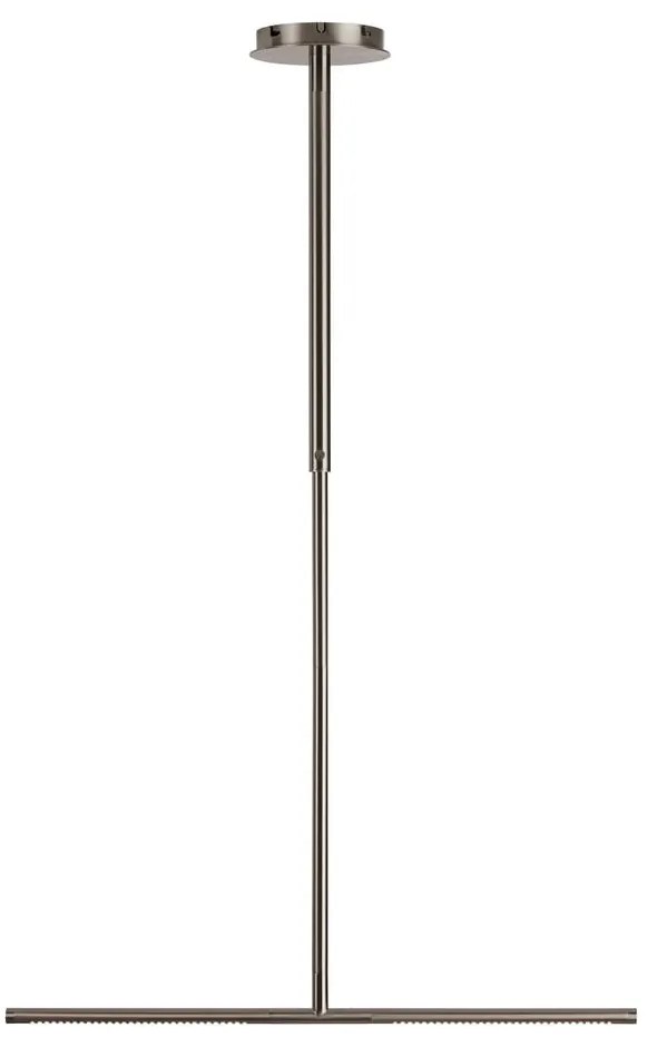 Lampadario LED argentato in metallo con paralume in metallo Omni Ceiling – UMAGE