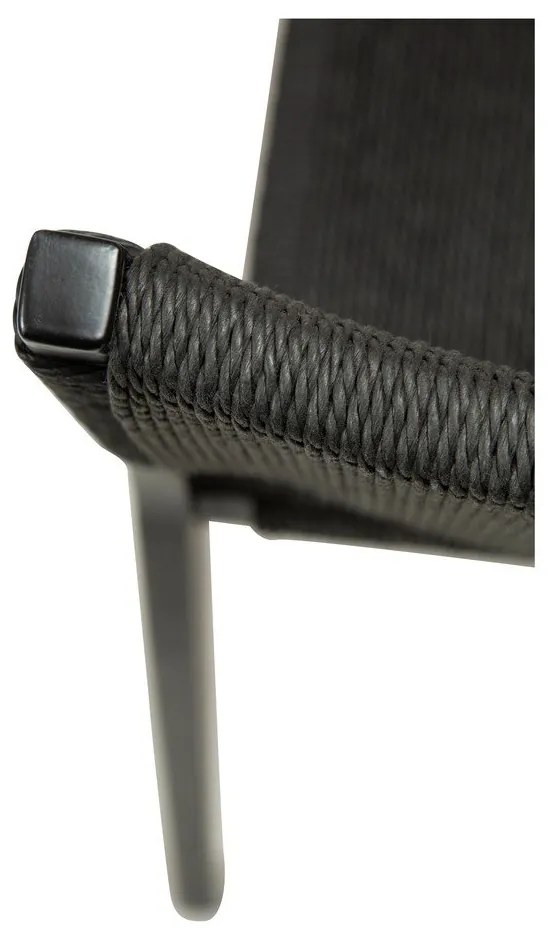 Sedia da pranzo nera Loop - DAN-FORM Denmark