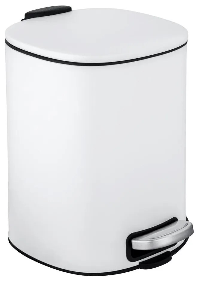 WENKO 24779100 - Cestino ALASSIO 20,5x27 cm bianco/nero