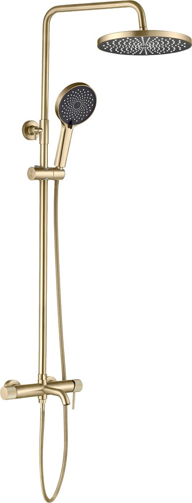 Set doccia Rea Lungo Stripe Brush Gold