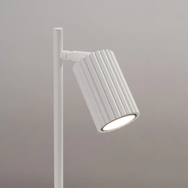 Sollux SL.1548 - Lampada da tavolo KARBON 1xGU10/10W/230V bianco