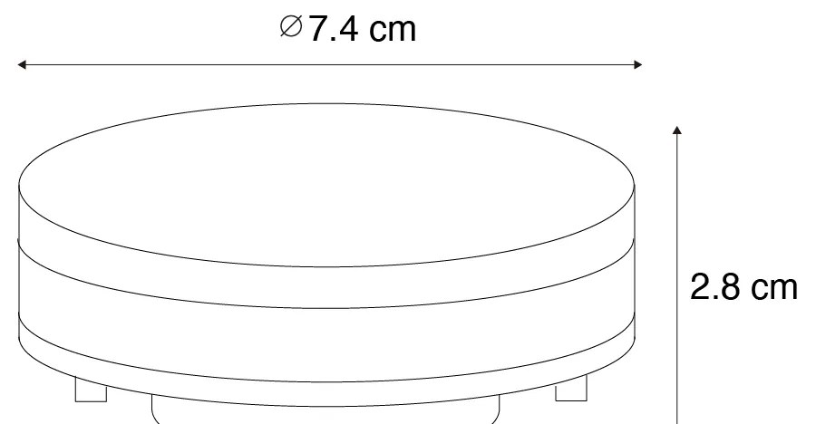 Lampadina LED Smart GX53 Dimmerabile 9W 806LM 2700K-6500K