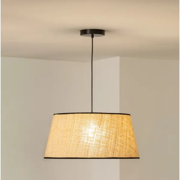Brilagi - Lampadario LED a cavo CERIA 1xE27/40W/230V Ø 50 cm beige