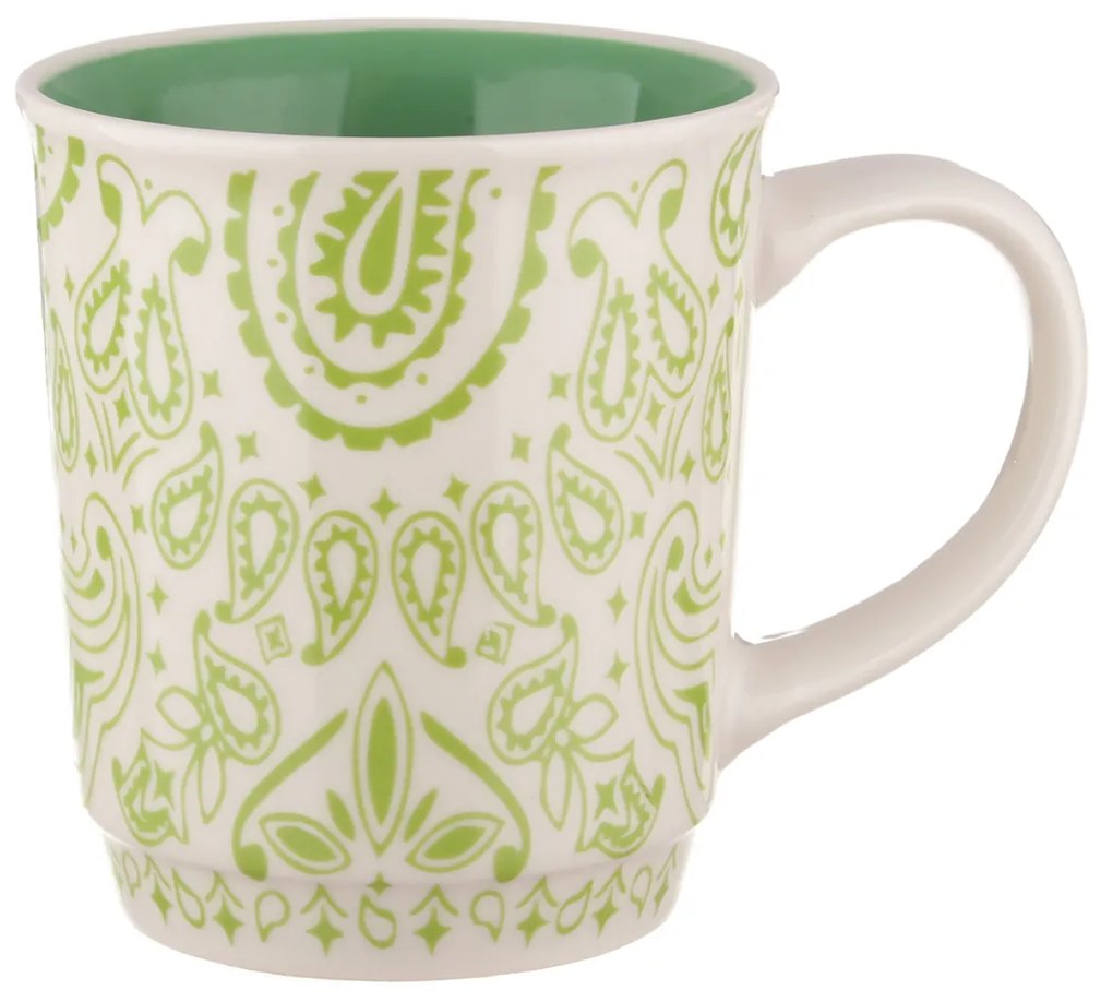 Tazza mug 400 ml Bandana verde