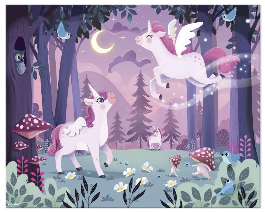 Puzzle - Unicorno - 54 pezzi