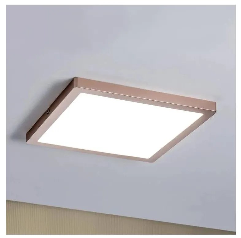 Paulmann 70941 - LED/20W Pannello fisso ATRIA 230V 4000K 30x30 cm Oro rosa