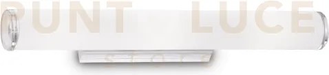 Camerino applique in alluminio e vetro 3 luci attacco e14 52cm