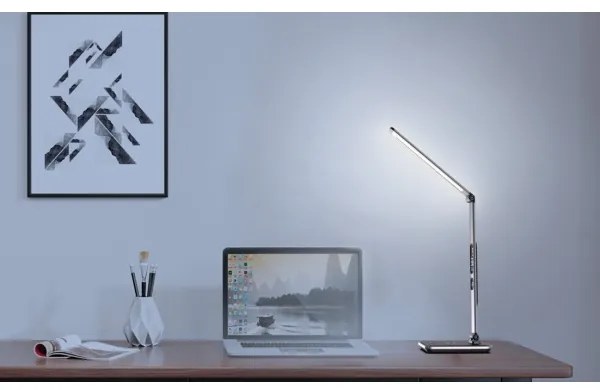 Immax 08968L - Lampada da tavolo LED dimmerabile LED/8,5W/230V con ricarica wireless