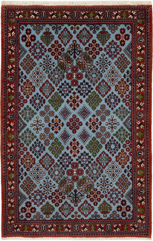 Meymeh Tappeto 110 x 160 (Iran) Annodato A Mano