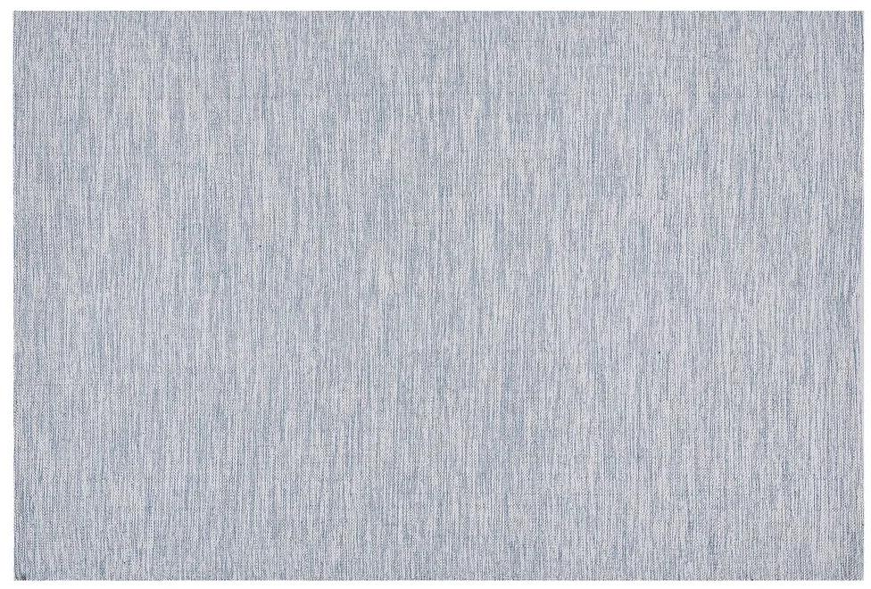 Tappeto cotone azzurro chiaro 140 x 200 cm DERINCE Beliani
