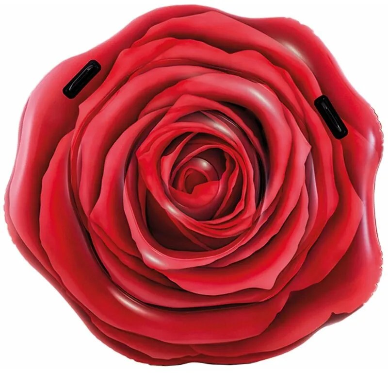 Materassino gonfiabile a rosa rossa 137x132 cm Intex Rosa rossa 58783 np