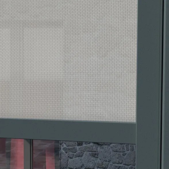 Tenda laterale manuale 3M per pergole Ombréa S2 - Antracite